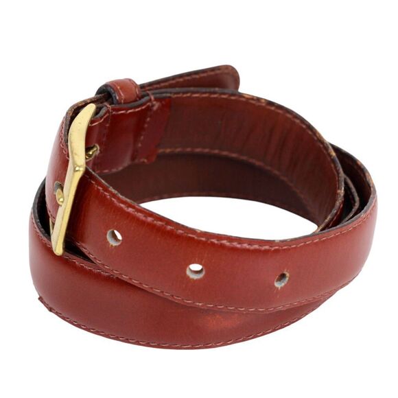 Dooney & Bourke BROWN GENUINE LEATHER 1"Wd CASUAL DRESS MEN'S BELT Sz 32/80 (t42 - Picture 3 of 14